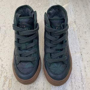 Zara kids booties kaki 9.5/10.5